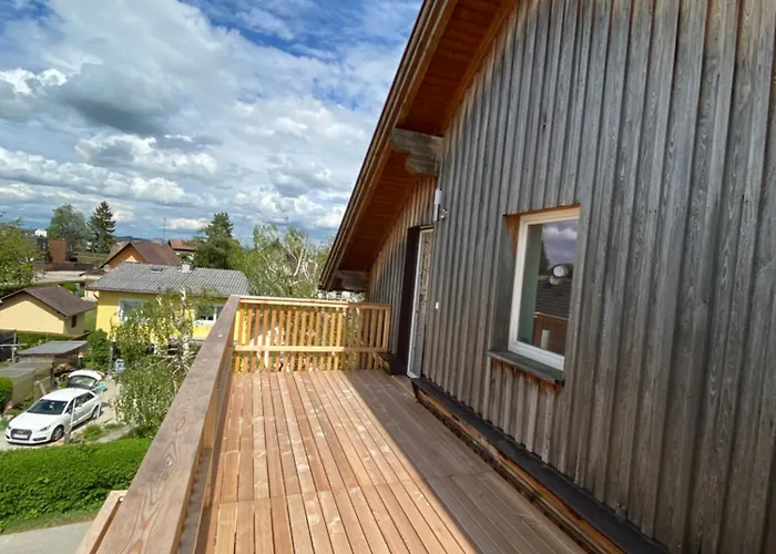 Apartmán Modernloft Ried, Balcony